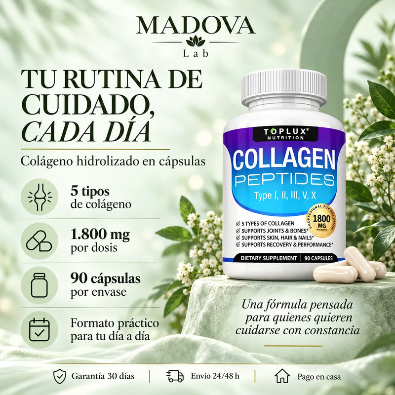 Presentación del colágeno disponible en MADOVA