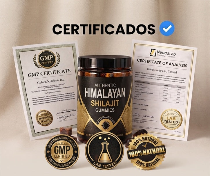 Gominolas de Shilajit Puro. - PACK2x1!