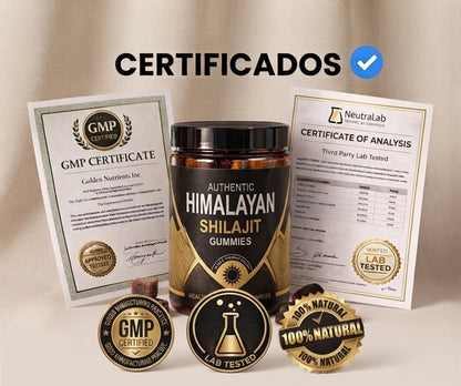 Gominolas de Shilajit Puro. - PACK2x1!