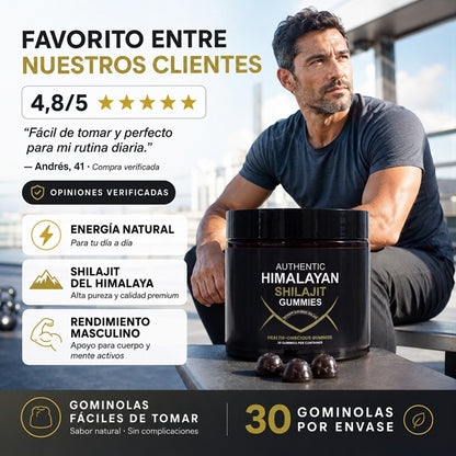Gominolas de Shilajit Puro. - PACK2x1!