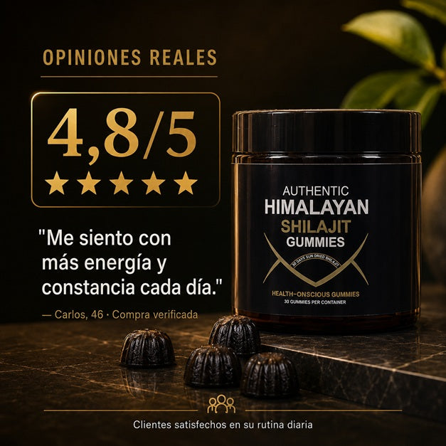 Gominolas de Shilajit Puro. - PACK2x1!