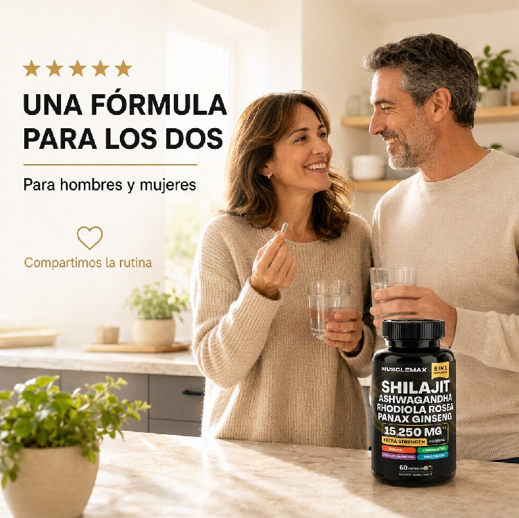SHILAJIT, Energía y Vitalidad.     NUEVO FORMATO: EN CÁPSULAS Y CON ASHWAGANDHA!